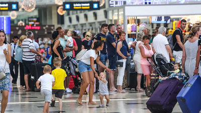 Yabancı turistte 2 ayda yüzde 9.7 artış