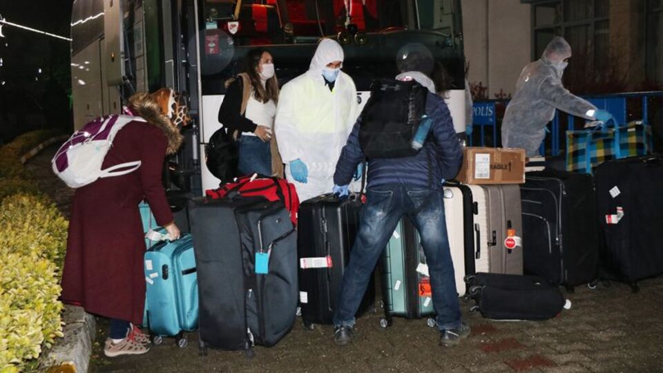 Yurt dışından yeni dönen vatandaşlara karantina