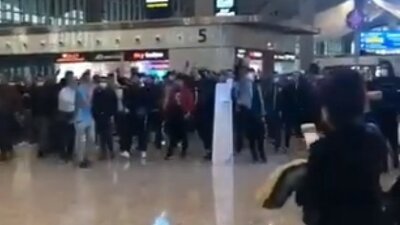 Cezayirliler İstanbul Havalimanı'nı birbirine kattı