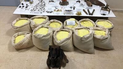 Tel Abyad'da patlayıcı malzeme bulundu