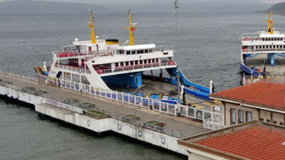 Gökçeada seferlerine fırtına engeli