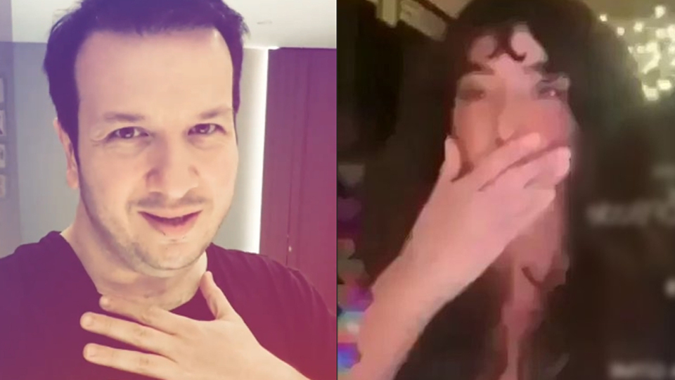 Şahan'dan Sıla taklidi