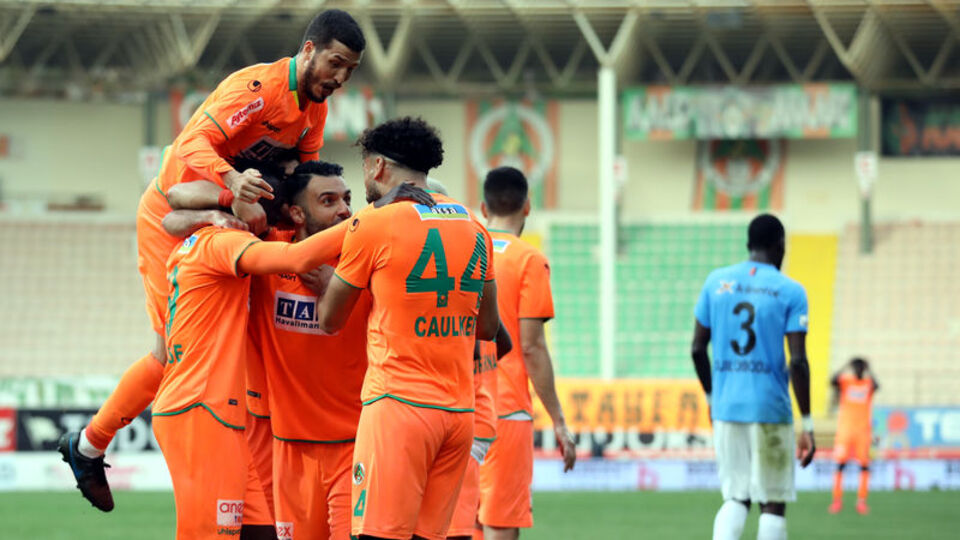 Alanyaspor istatistiklerde de başarılı