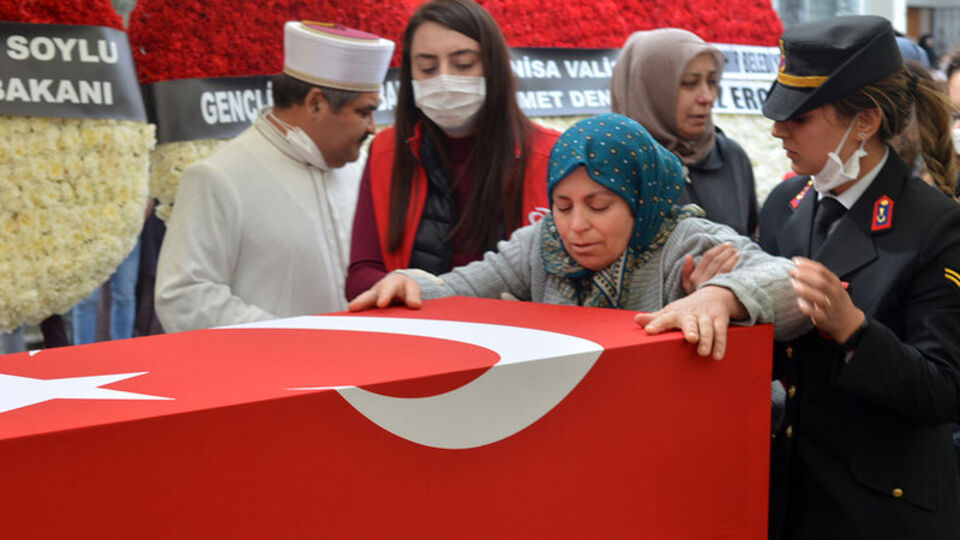 Irak'ta şehit olan 2 askere veda!