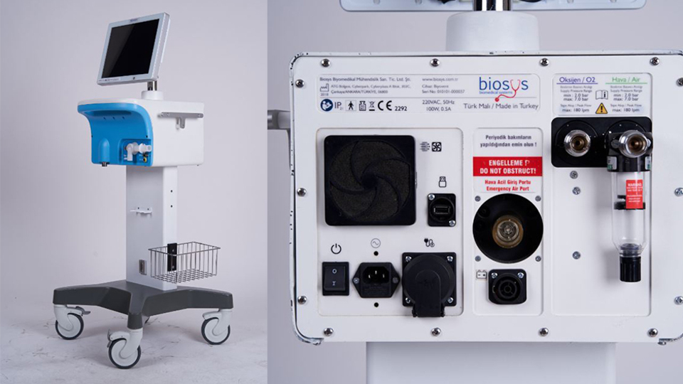 Yerli solunum cihazı üretimi başladı