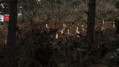 'Koronavirüs mezarlığı' tartışması!