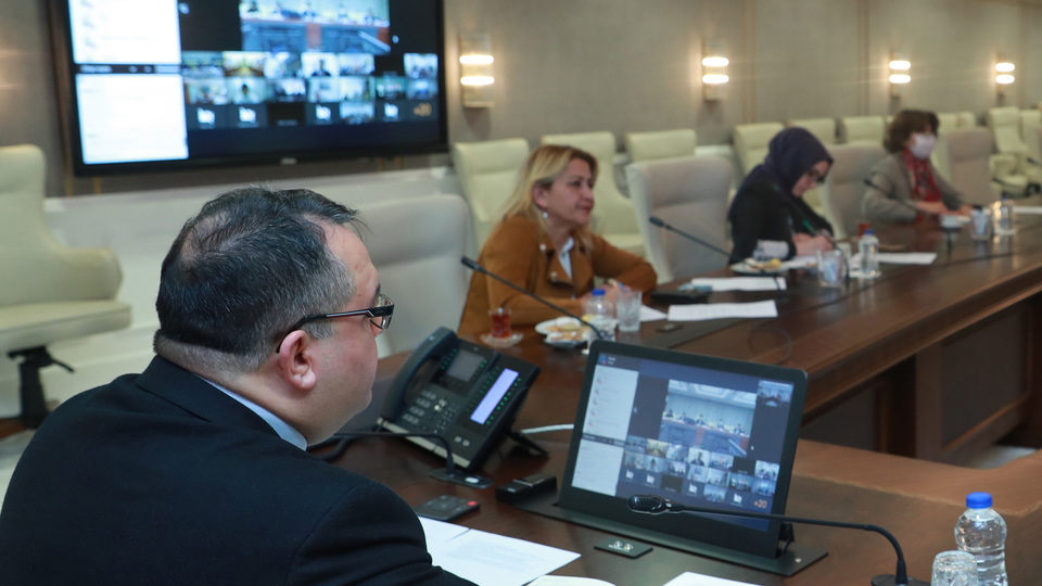 Çin ile video konferans gerçekleştirildi