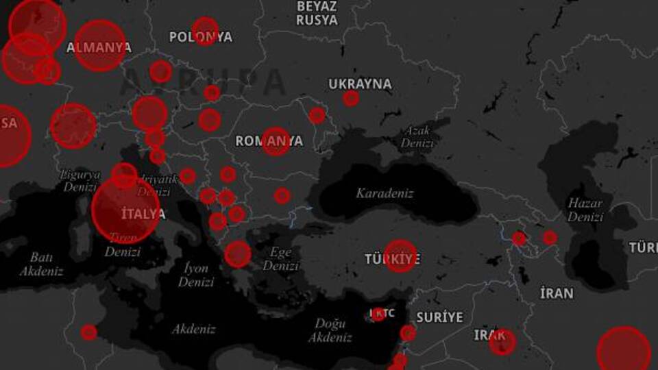 Koronavirüs tablosu 27 Mart 2020