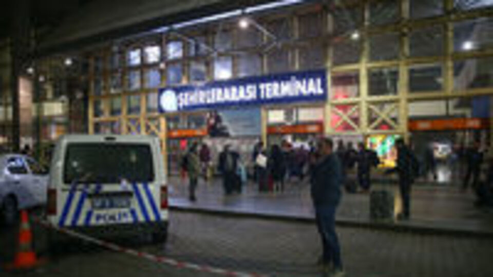 Otogardan otobüs çıkışlarına izin verilmedi