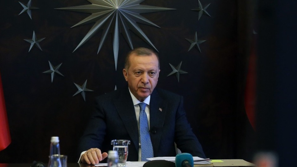 Karantinada doğuma Erdoğan'dan tebrik