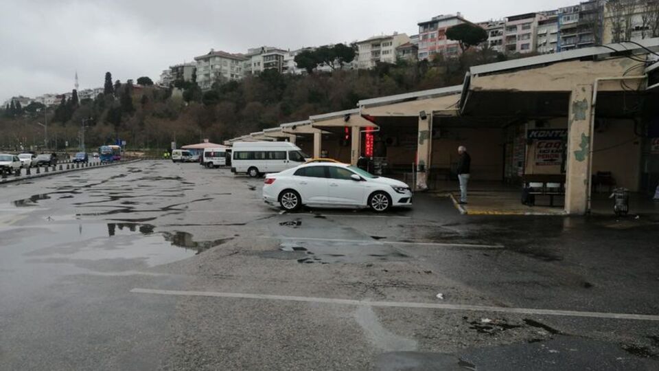 Harem Otogarı geçici olarak kapandı