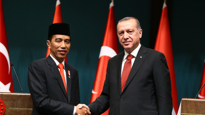 Cumhurbaşkanı Erdoğan Endonezyalı mevkidaşıyla görüştü