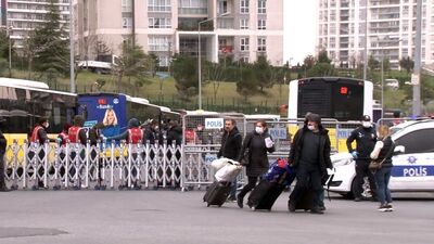 Karantina sonrası tahliyeler başladı