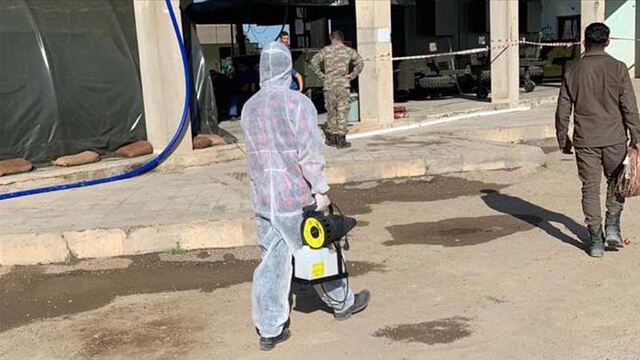 Barış Pınarı Harekatı bölgesinde koronavirüs tedbirleri