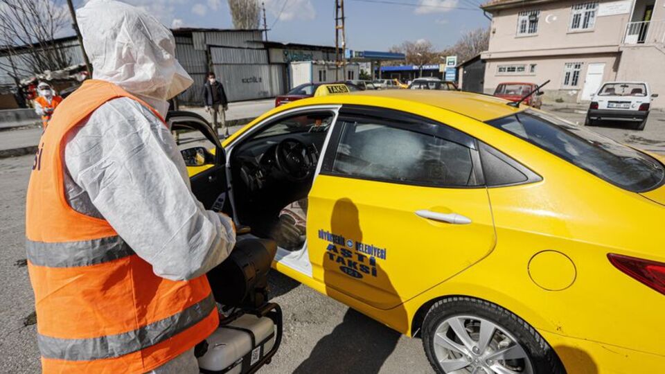 Başkent'te taksi ve servislere istasyon