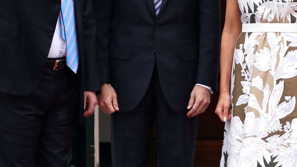 Trump ve eşi, İspanya Kralı ve Kraliçesiyle görüştü