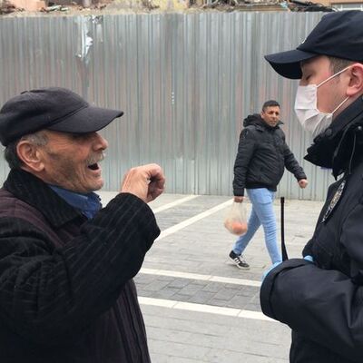 Polisi gören bahane uydurdu!