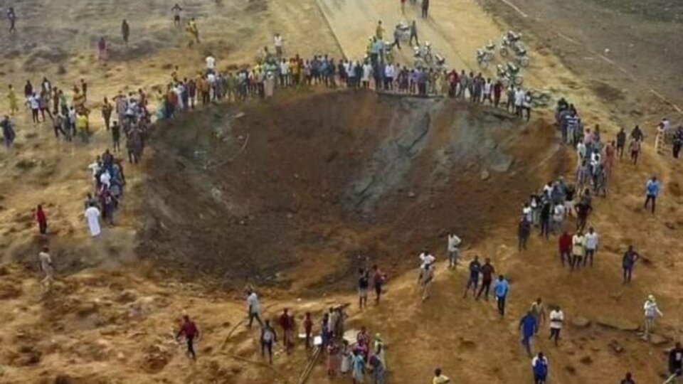 Nijerya'ya meteor düştü mü? İşte gerçek