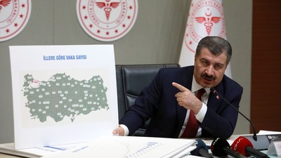 Koronavirüs'ün illere göre dağılımı açıklandı