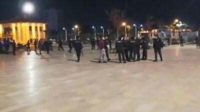 Tartıştığı kadını silahla vurdu