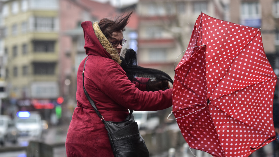 Kuvvetli sağanak ve fırtına var