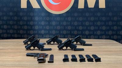 Malatya'da silah ticareti operasyonu