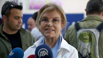 Çiller'den 100 bin liralık destek