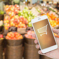 Sepeti 'online' doldurduk