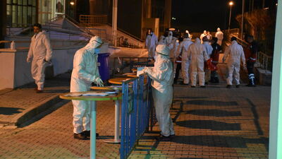 Fransa'dan gelen 143 kişiye Kırıkkale'de karantina