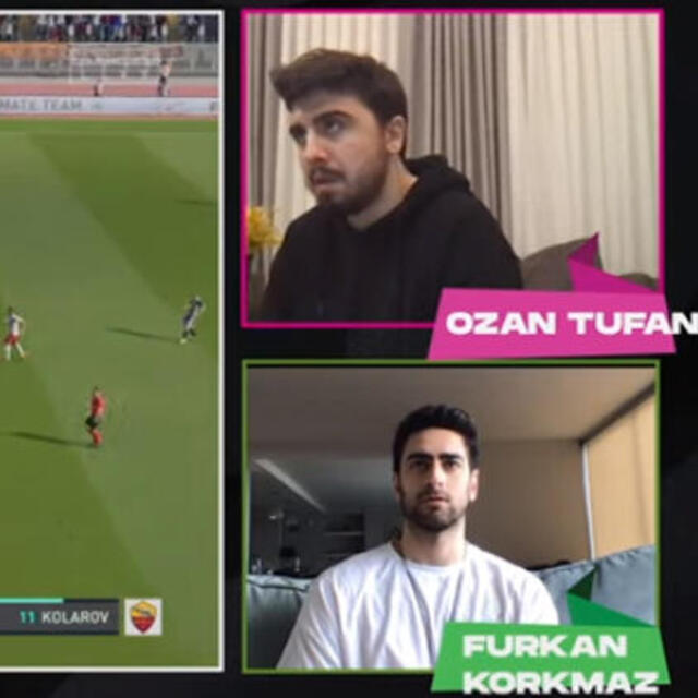 Ozan ile Furkan birbirlerine rakip oldu