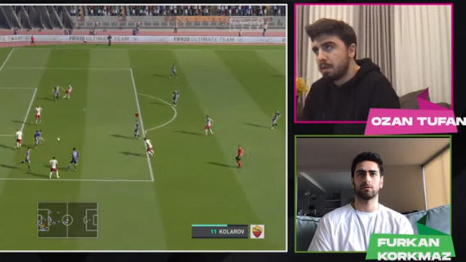 Ozan ile Furkan birbirlerine rakip oldu