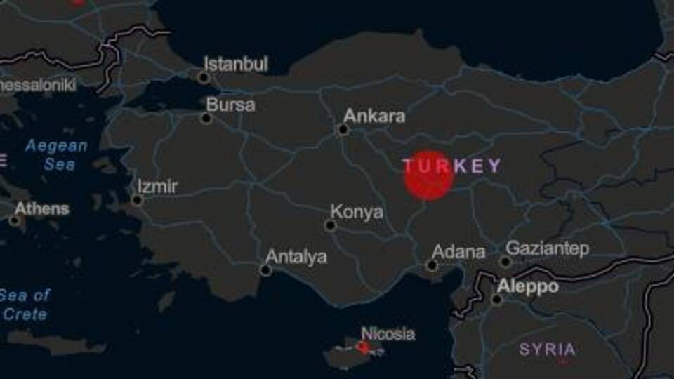 Corona virüs haritasında son durum