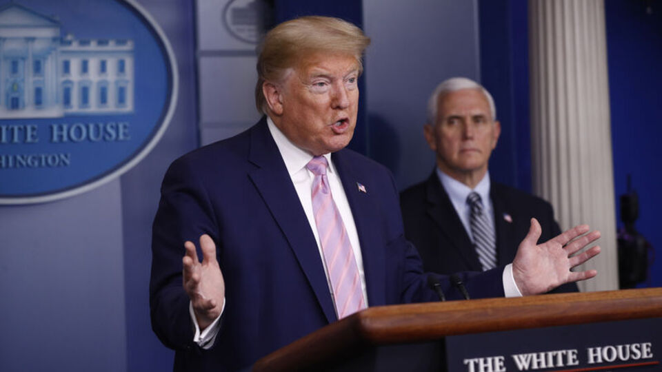 Trump ve Pence'e düzenli aralıklarla Kovid-19 testi