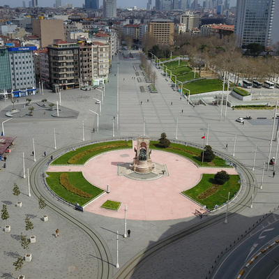Taksim'den yeni görüntü! Meydan onlara kaldı!