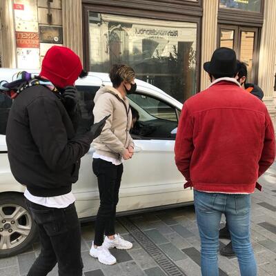İstiklal'de dikkat çeken ceza!