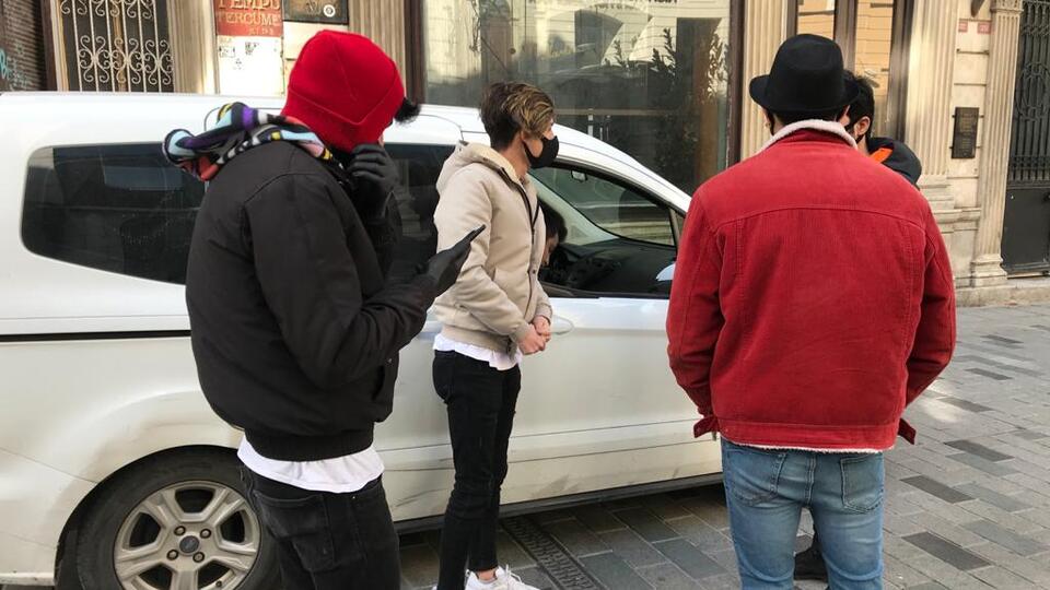 İstiklal'de dikkat çeken ceza!