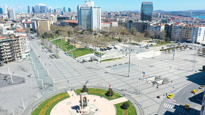 İstanbul 'Evdekal'dı!