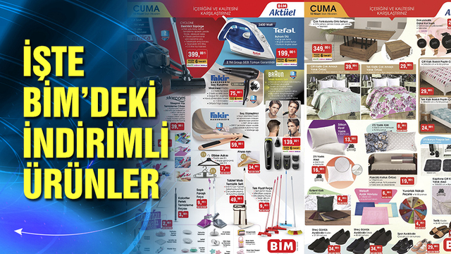 BİM katalog ürünleri