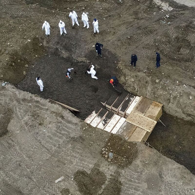 ABD'de dehşetin görüntüsü! Toplu mezar!