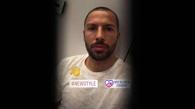 Yasin Öztekin'den yeni saç stili