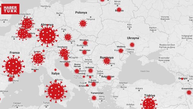 Corona virüs haritasında son durum