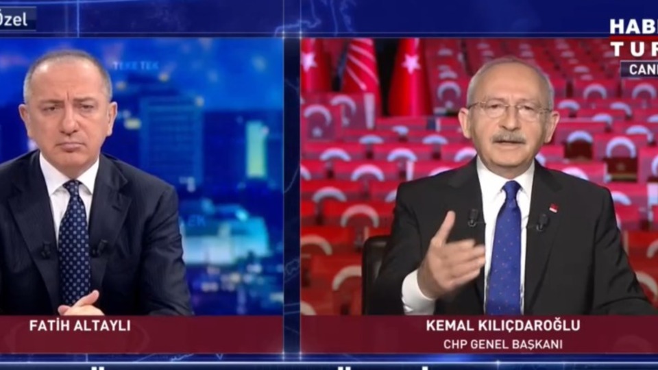 Kılıçdaroğlu Habertürk'te soruları yanıtladı
