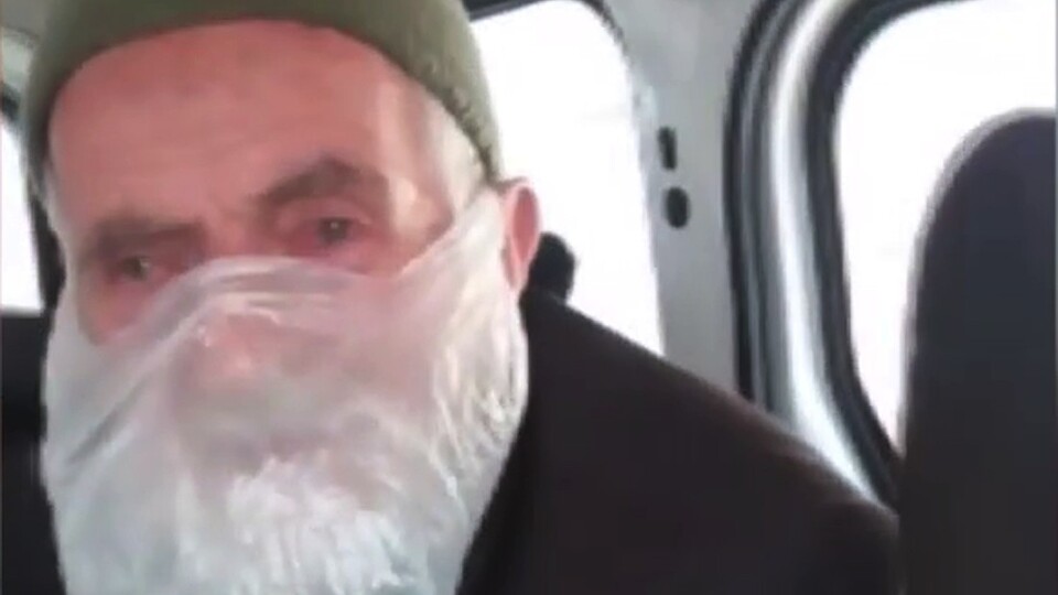 Yürek burkan görüntüye yardım eli!