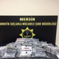 Mersin'de gemiye uyuşturucu operasyonu