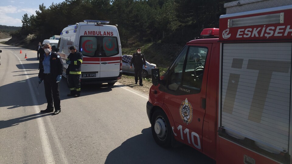 Eskişehir'de feci kaza: 1 ölü!