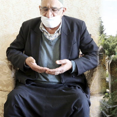 Oğluna böyle dua etti!