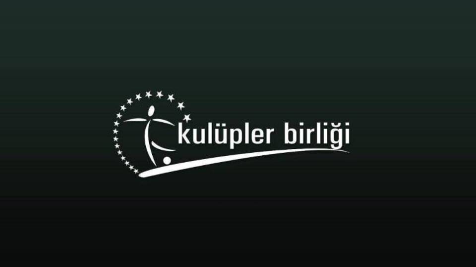 Kulüpler Birliği'nden flaş açıklama!