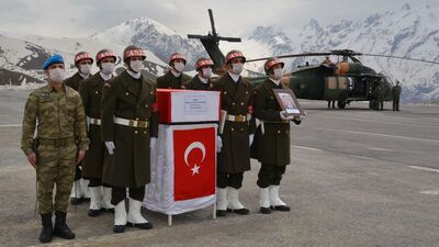 Hakurk şehidi memleketine uğurlandı