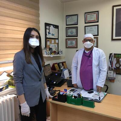 Koronavirüsle mücadelede ön saflarda onlar var!