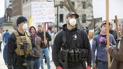ABD'de "önlemleri kaldırın" eylemi!